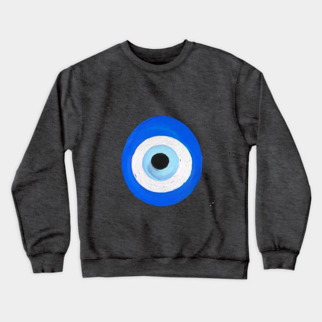 Turkish Eye Crewneck Sweatshirt by Veralex